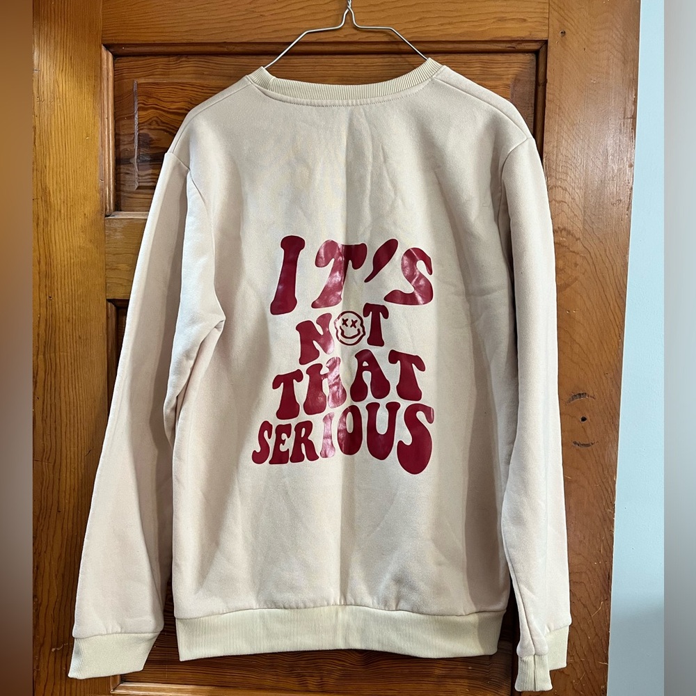 Crew neck sweatshirt from SHEIN. Size M